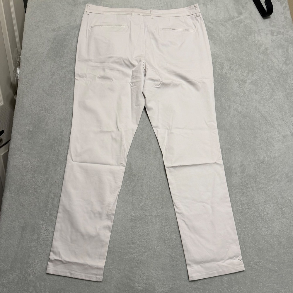 Holderness & Bourne Five-Pocket Pants Mens 40x32 Stone Tailored Fit Golf Chino - Picture 5 of 12